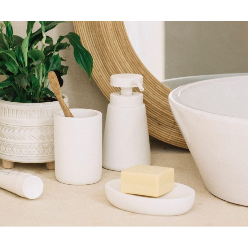 Andrea House - Βάση Για Σαπούνι White Resin Andrea House - Βάση Για Σαπούνι White Resin