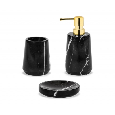 Andrea House - Μαρμάρινη Βάση Για Σαπούνι Black