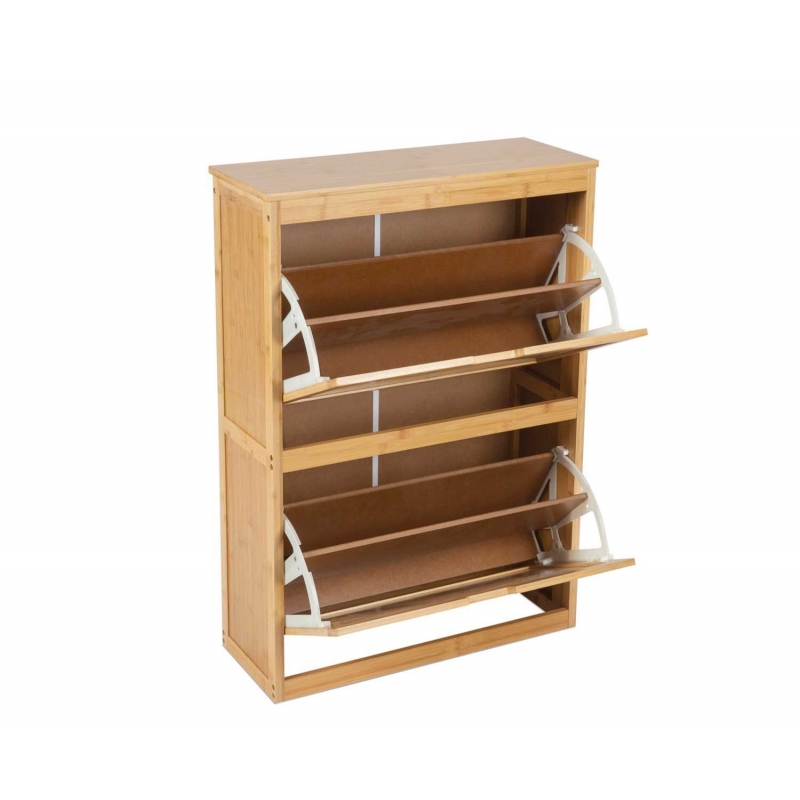 Andrea House - Παπουτσοθήκη Με 2 Ντουλάπια Bamboo Andrea House - Παπουτσοθήκη Με 2 Ντουλάπια Bamboo