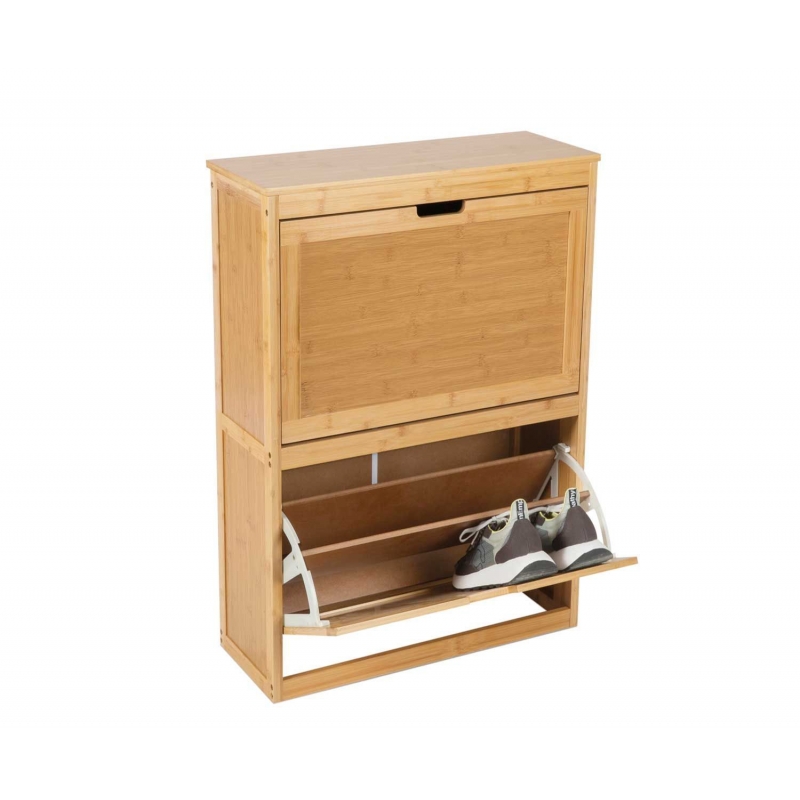 Andrea House - Παπουτσοθήκη Με 2 Ντουλάπια Bamboo Andrea House - Παπουτσοθήκη Με 2 Ντουλάπια Bamboo