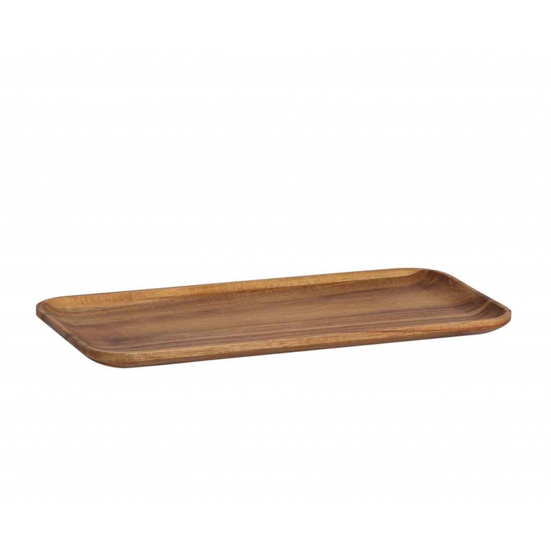 Andrea House - Παραλληλόγραμμο Πιάτο Acacia Wood 32x15cm Andrea House - Παραλληλόγραμμο Πιάτο Acacia Wood 32x15cm