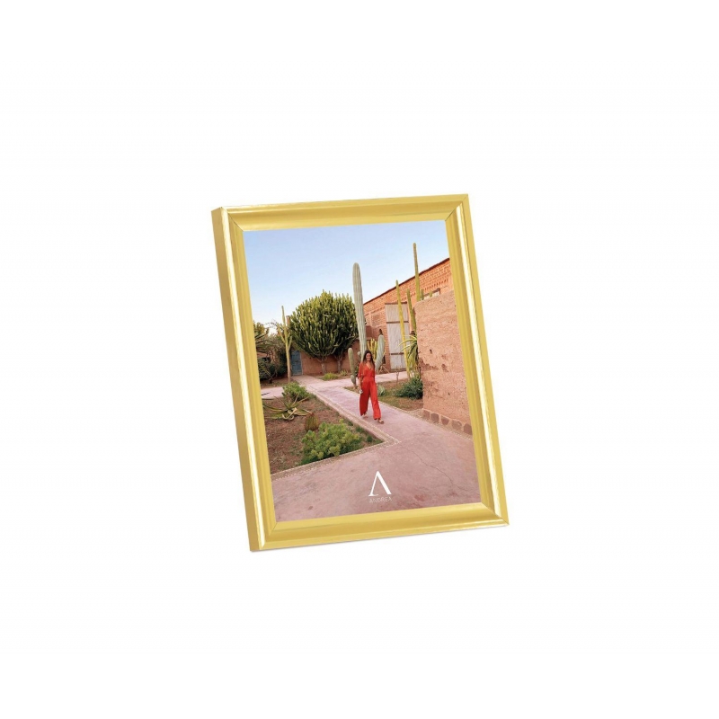 Andrea House - Μεταλλική Κορνίζα 13x18cm Golden Aluminium Andrea House - Μεταλλική Κορνίζα 13x18cm Golden Aluminium