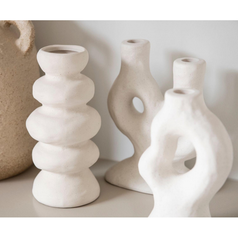 Andrea House - Διακοσμητικό Κεραμικό Βάζο Itaca Ø13,5x30cm Andrea House - Διακοσμητικό Κεραμικό Βάζο Itaca Ø13,5x30cm