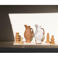 Andrea House - Διακοσμητικό Κεραμικό Βάζο Siros Ø10x20cm Andrea House - Διακοσμητικό Κεραμικό Βάζο Siros Ø10x20cm