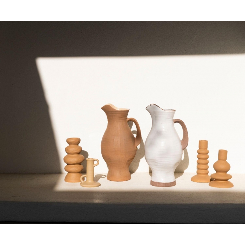 Andrea House - Διακοσμητικό Κεραμικό Βάζο Siros Ø10x20cm Andrea House - Διακοσμητικό Κεραμικό Βάζο Siros Ø10x20cm