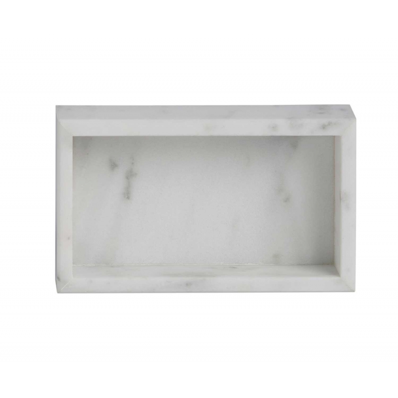 Andrea House - Μαρμάρινο Κουτί Με Καπάκι White 20x12cm Andrea House - Μαρμάρινο Κουτί Με Καπάκι White 20x12cm
