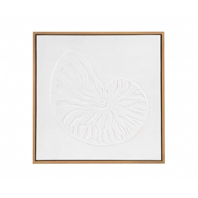 Andrea House - Χειροποίητος Πίνακας Ζωγραφικής Nautilus Abstract 40x40cm Andrea House - Χειροποίητος Πίνακας Ζωγραφικής Nautilus Abstract 40x40cm