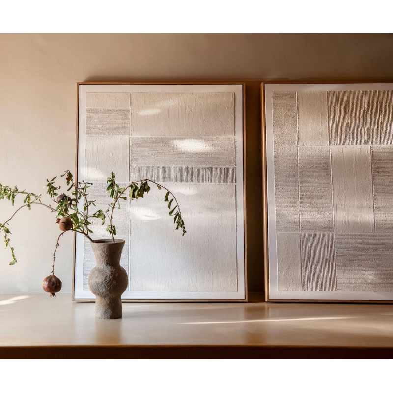 Andrea House - Χειροποίητος Πίνακας Ζωγραφικής Abstract Oslo 80x100cm