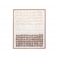 Andrea House - Χειροποίητος Πίνακας Ζωγραφικής Abstract Lusaka 80x100cm