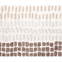 Andrea House - Χειροποίητος Πίνακας Ζωγραφικής Abstract Lusaka 80x100cm