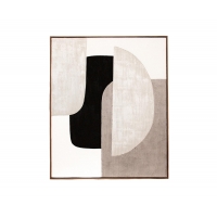 Andrea House - Χειροποίητος Πίνακας Ζωγραφικής Abstract Arusha 80x100cm