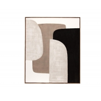 Andrea House - Χειροποίητος Πίνακας Ζωγραφικής Abstract Kampala 80x100cm