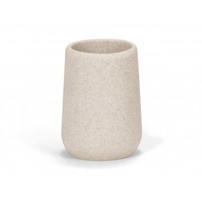 Andrea House - Ποτηράκι Για Οδοντόβουρτσες Beige Sandstone