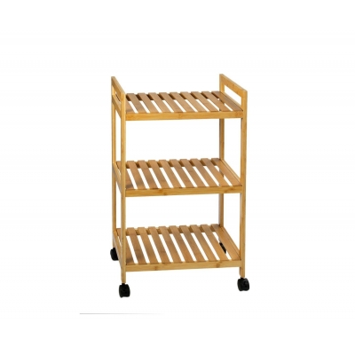 Andrea House - Τρόλει Μπάνιου 3 Επιπέδων Nordic Bamboo