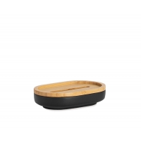 Andrea House - Βάση Για Σαπούνι Black Nordic Bamboo Andrea House - Βάση Για Σαπούνι Black Nordic Bamboo