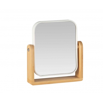 Andrea House - Επιτραπέζιος Καθρέφτης x5AU Bamboo White