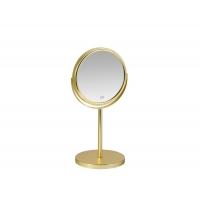 Andrea House - Επιτραπέζιος Καθρέφτης Μπάνιου Gold Satin 5x Andrea House - Επιτραπέζιος Καθρέφτης Μπάνιου Gold Satin 5x