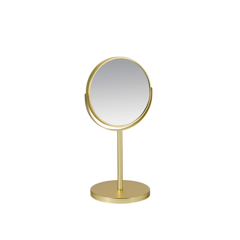 Andrea House - Επιτραπέζιος Καθρέφτης Μπάνιου Gold Satin 5x Andrea House - Επιτραπέζιος Καθρέφτης Μπάνιου Gold Satin 5x