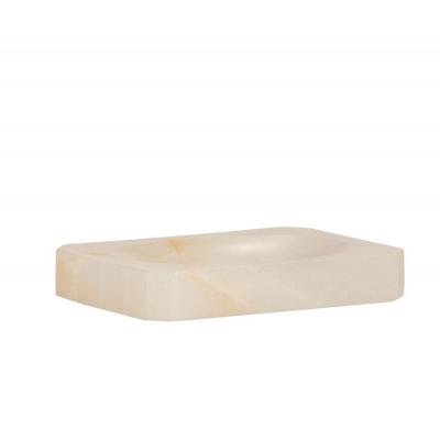 Andrea House - Μαρμάρινη Βάση Για Σαπούνι White/Beige Marble