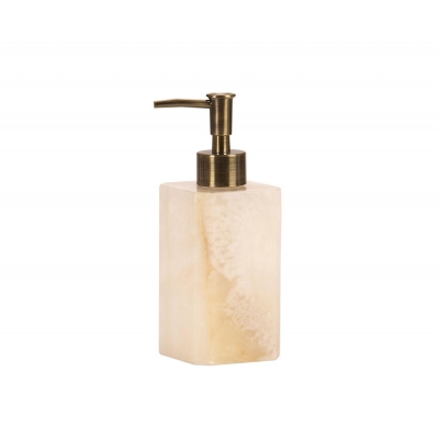 Andrea House - Μαρμάρινη Αντλία Για Σαπούνι White/Beige Marble