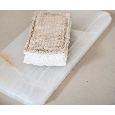 Andrea House - Μαρμάρινη Επιφάνεια/Δίσκος White/Beige Marble