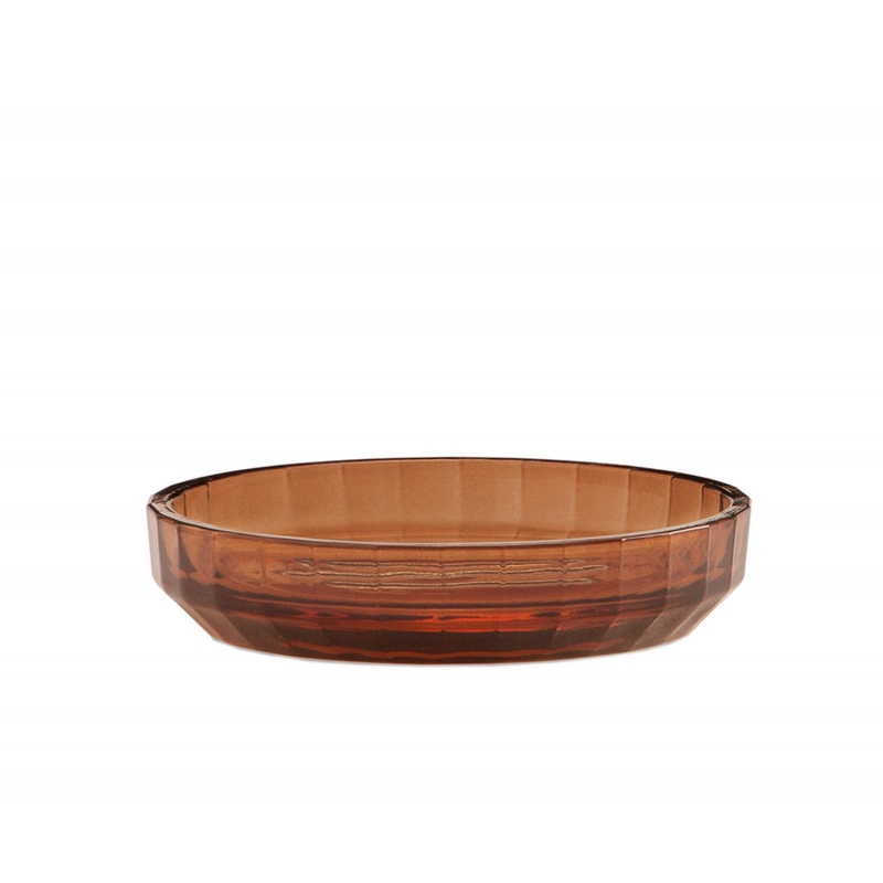 Andrea House - Βάση Για Σαπούνι Brown Glass Stripes Andrea House - Βάση Για Σαπούνι Brown Glass Stripes