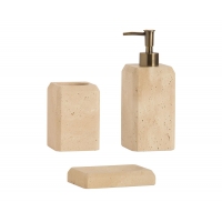Andrea House - Μαρμάρινη Βάση Για Σαπούνι Travertine Marble Andrea House - Μαρμάρινη Βάση Για Σαπούνι Travertine Marble