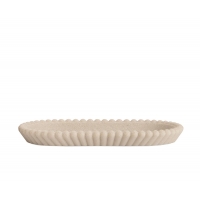 Andrea House - Δίσκος Μπάνιου Stripes Beige Andrea House - Δίσκος Μπάνιου Stripes Beige