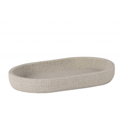 Andrea House - Δίσκος Μπάνιου Textured Beige