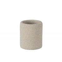 Andrea House - Ποτηράκι Για Οδοντόβουρτσες Textured Beige Andrea House - Ποτηράκι Για Οδοντόβουρτσες Textured Beige