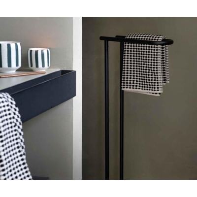 Andrea House - Βάση Δαπέδου Για Πετσέτες Black Metal Andrea House - Βάση Δαπέδου Για Πετσέτες Black Metal