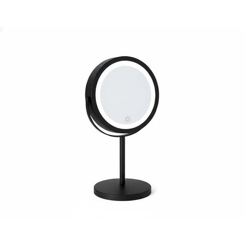 Andrea House - Επιτραπέζιος Καθρέφτης Μπάνιου LED Black Matte 5x Andrea House - Επιτραπέζιος Καθρέφτης Μπάνιου LED Black Matte 5x