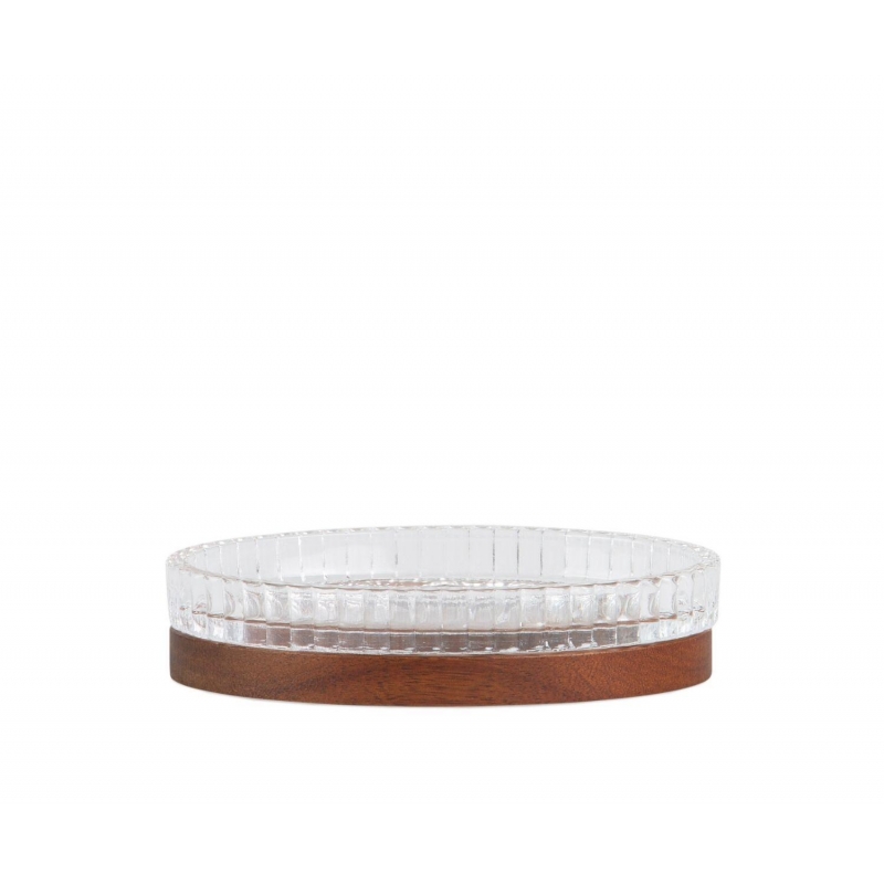 Andrea House - Βάση Για Σαπούνι Glass Acacia Brisa Andrea House - Βάση Για Σαπούνι Glass Acacia Brisa