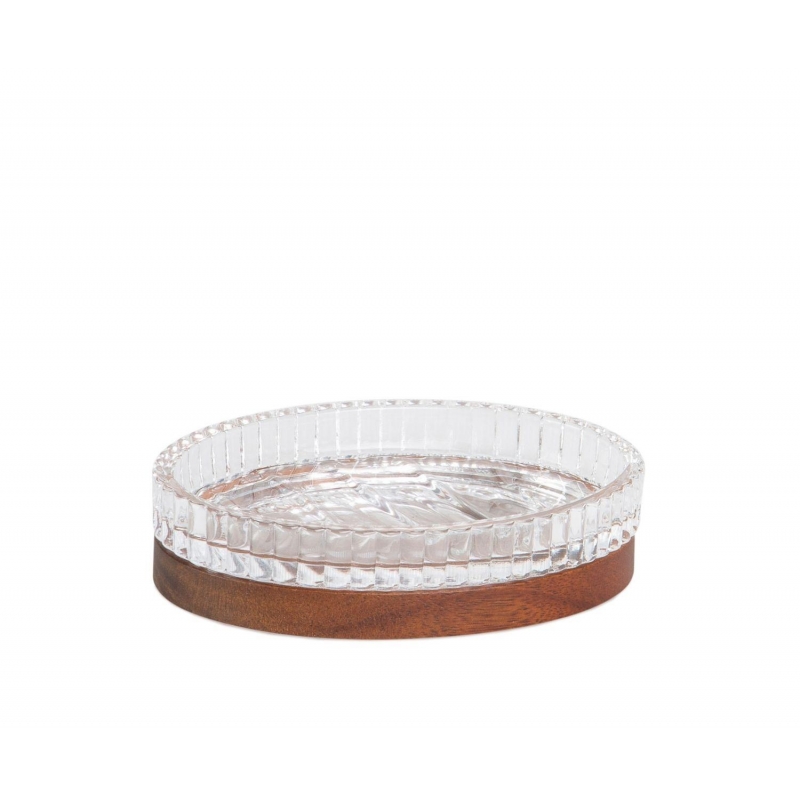 Andrea House - Βάση Για Σαπούνι Glass Acacia Brisa Andrea House - Βάση Για Σαπούνι Glass Acacia Brisa