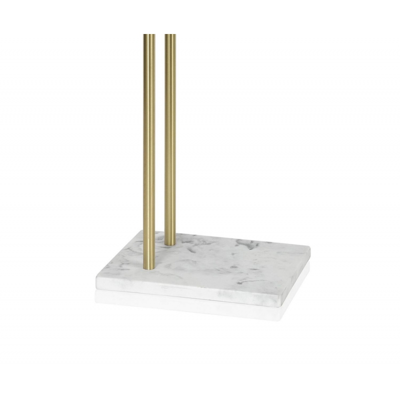 Andrea House - Επιδαπέδια Κρεμάστρα Για Πετσέτες 2 Θέσεων Gold Marble Effect