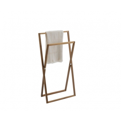 Andrea House - Επιδαπέδια Αναδιπλούμενη Κρεμάστρα Για Πετσέτες Acacia Wood