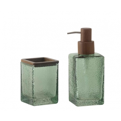 Andrea House - Ποτηράκι Για Οδοντόβουρτσες Green Martele Andrea House - Ποτηράκι Για Οδοντόβουρτσες Green Martele