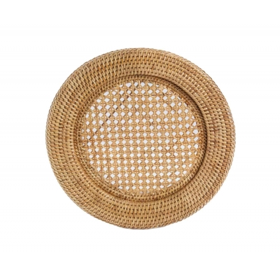 Andrea House - Στρογγυλή Διακοσμητική Πιατέλα Rattan Ø32 Andrea House - Στρογγυλή Διακοσμητική Πιατέλα Rattan Ø32