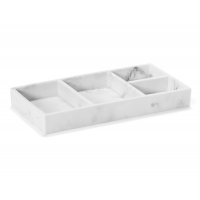 Andrea House - Βάση Οργάνωσης 4 Θέσεων White Marble Effect Andrea House - Βάση Οργάνωσης 4 Θέσεων White Marble Effect