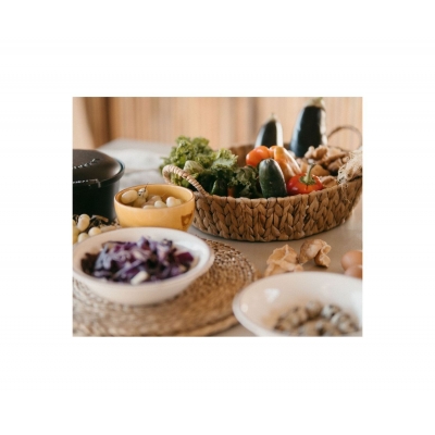 Andrea House - Σετ 2 Οβάλ Δίσκων Με Χερούλια Water Hyacinth Andrea House - Σετ 2 Οβάλ Δίσκων Με Χερούλια Water Hyacinth