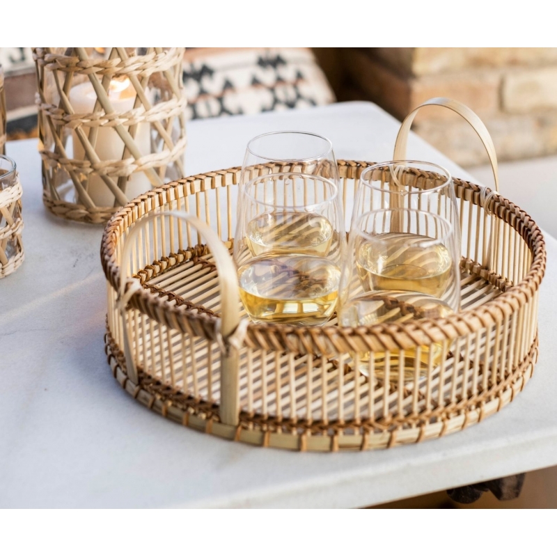 Andrea House - Στρογγυλός Δίσκος Bamboo 30cm Andrea House - Στρογγυλός Δίσκος Bamboo 30cm