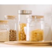 Andrea House - Γυάλινο Δοχείο Με Καπάκι Inox 1400ml Andrea House - Γυάλινο Δοχείο Με Καπάκι Inox 1400ml