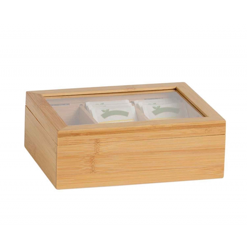 Andrea House - Bamboo Θήκη Για Τσάι 6 Θέσεων Andrea House - Bamboo Θήκη Για Τσάι 6 Θέσεων