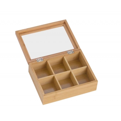 Andrea House - Bamboo Θήκη Για Τσάι 6 Θέσεων Andrea House - Bamboo Θήκη Για Τσάι 6 Θέσεων