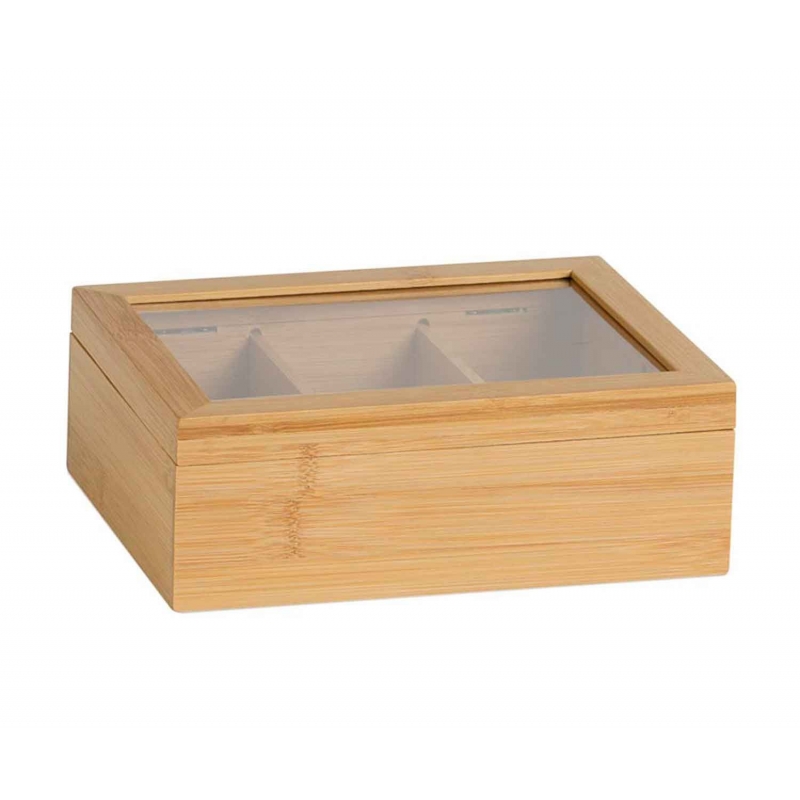 Andrea House - Bamboo Θήκη Για Τσάι 6 Θέσεων Andrea House - Bamboo Θήκη Για Τσάι 6 Θέσεων