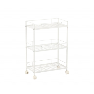 Andrea House - Τρόλει Κουζίνας 3 Επιπέδων White Andrea House - Τρόλει Κουζίνας 3 Επιπέδων White