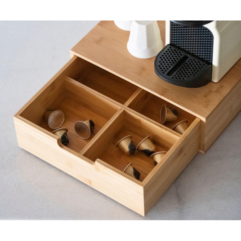 Andrea House - Bamboo Θήκη Για Κάψουλες 4 Θέσεων Andrea House - Bamboo Θήκη Για Κάψουλες 4 Θέσεων