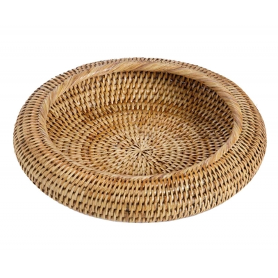Andrea House - Βαθιά Στρογγυλή Διακοσμητική Πιατέλα Rattan Ø30 Andrea House - Βαθιά Στρογγυλή Διακοσμητική Πιατέλα Rattan Ø30