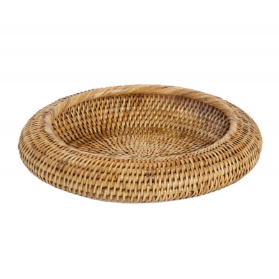 Andrea House - Βαθιά Στρογγυλή Διακοσμητική Πιατέλα Rattan Ø30 Andrea House - Βαθιά Στρογγυλή Διακοσμητική Πιατέλα Rattan Ø30
