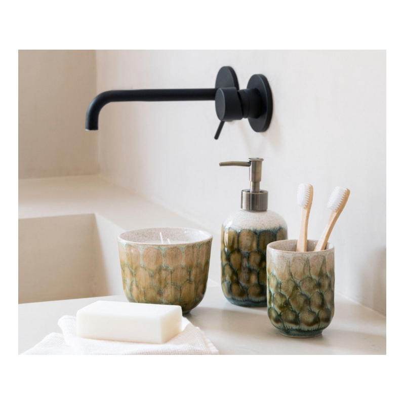 Andrea House - Ποτηράκι Για Οδοντόβουρτσες Ceramic Avalon